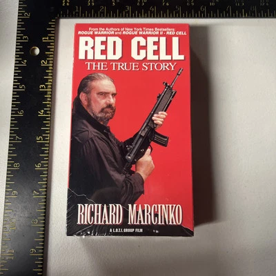 Red Cell : The True Story  (VHS, 2000) Richard Marcinko Navy Seals HTF Sealed! - Image 1 of 4