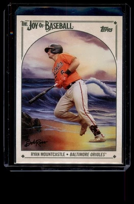 2023 Topps x Bob Ross: The Joy of Baseball #74 Ryan Mountcastle - Image 1 of 2