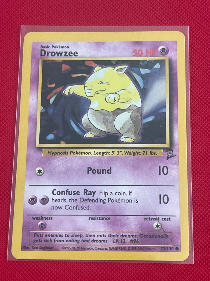 Drowzee Common Base Set 2 073/130 HP - Image 1 of 1