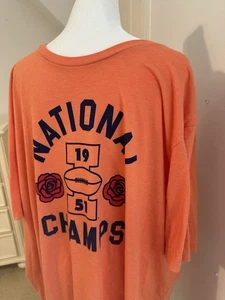 ILLINOIS FIGHTING ILLINI Homefield T-Shirt ILLINI ORANGE BLAU Herren 4XL College - Bild 1 von 4