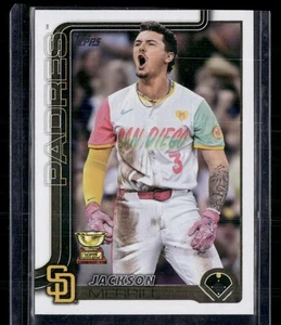 Topps #125 Jackson Merrill San Diego Padres 2025 - Imagen 1 de 2