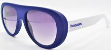 Havaianas RIO /M QMBLS Sunglasses 54-18-145 Blue White / Smoke Gradient