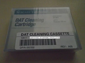 NEW 1/PK Seagate DAT DDS 4mm Cleaning Tape Cartridge 91301 Sony Quantum Certance - Afbeelding 1 van 2