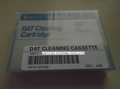 NEW 1/PK Seagate DAT DDS 4mm Cleaning Tape Cartridge 91301 Sony Quantum Certance - Image 1 of 2