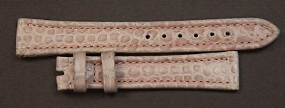 Correa de cuero rosa claro Chopard OEM de 17x15 mm Foto 1 de 2
