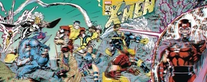 X-MEN #1 (1991) PAN DIMENSIONAL 3D EDITION GATEFOLD COVER Pan-Universal Galactic - Picture 1 of 1