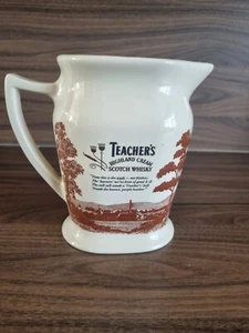 Teacher's Highland Cream Scotch Whisky Water Jug . Seton Pottery - Picture 1 of 8