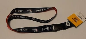 GONZAGA BULLDOGS Life is Good 24"x 1" Lanyard w/ Detachable Buckle - Picture 1 of 3