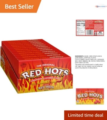 Canela Duro Caramelo 5.5 Onzas Caja Teatro Paquete de 12 Dulces Golosinas Picantes Foto 1 de 4