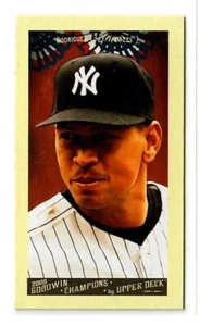 2009 Upper Deck Goodwin Champions Mini #64 Alex Rodríguez - Yankees - Imagen 1 de 1