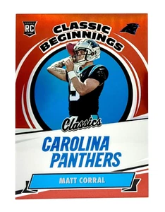 Panini Classics Classic Beginnings 2022 rojo mate Corral RC 43/50 Panthers - Imagen 1 de 2