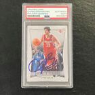 2012-13 Panini Prizm #216 Chandler Parsons Signed Card AUTO PSA/DNA Slabbed Rock