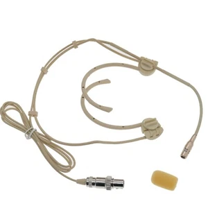 Micrófono de cabeza cardioide AT55 para MiPro BeltPack micrófono plegable con bloqueo de 4 pines - Imagen 1 de 7