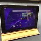 Sony Xperia Z2 Tablet Docomo So-05f White Cover With Stand