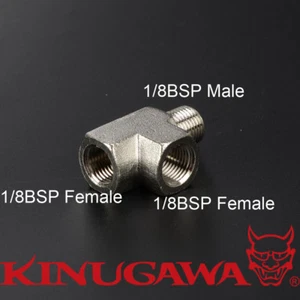 1/8 BSPT T Piece Brass Oil Pressure Sensor Adapter For Toyota 2ZZ 1ZZ 2GR Lotus - Picture 1 of 1