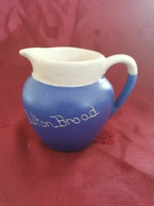 Vintage Devon Pottery Style Milk Jug Souvenir of Oulten Broad, Lovely, Retro - Picture 1 of 12