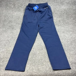 Champion Sweatpants Mens Large Navy Blue Fleece Authentic Athletic Apparel Y2k - Picture 1 of 14