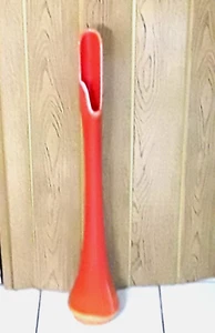 Vintage LE Smith Bittersweet Smoothie Swung Glass Swung Vase 28'' Height - Picture 1 of 7