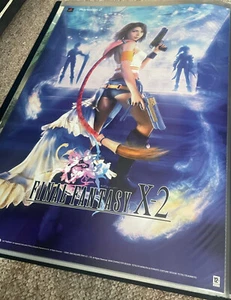 Final Fantasy X-2 RARE PS2 42cm x 59cm Promotional Poster  - Picture 1 of 1