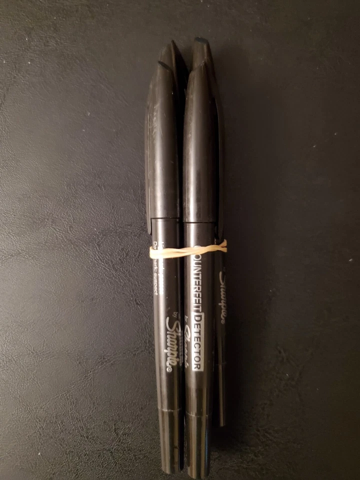 Counterfeit Detector by Sharpie  4 count Foto 1 de 2