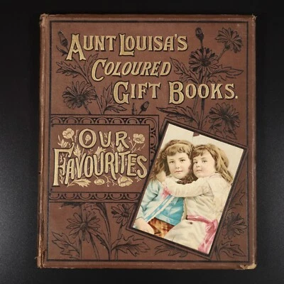 c1880 Aunt Louisa's Coloured Gift Books Antique Illustrated Children's Book - image 1 of 4