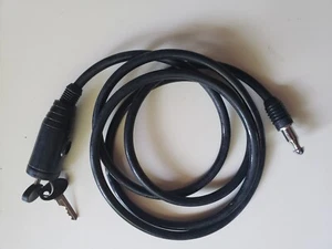 SERRURE CABLE KRYPTONITE avec 2 clés - LONGUEUR 6 PIEDS - Photo 1/4