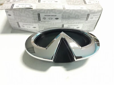 Genuine Front Radiator Grille Emblem Infiniti G37 2008 2009 Q60 2014 62890-JL00A - image 1 of 2