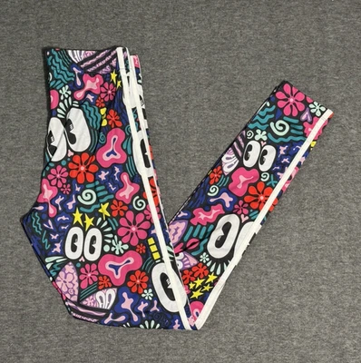 Adidas Originals Trefoil Hattie Stewart Doodle Eyes Leggings - RARE - Size S - Image 1 of 4