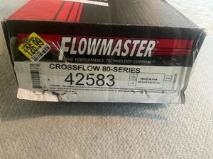 FLOWMASTER CROSSFLOW 80 SERIES 42583 - Picture 1 of 20