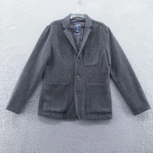 Grayers Hutton Wool Blazer Jacket Small Charcoal Gray Mens Casual Sport Coat - Picture 1 of 13