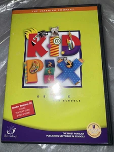 KID PIX 4 Deluxe for schools by RiverDeep (WIN/MAC) NEW 2004 For Older OS Only! - Picture 1 of 1