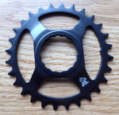 Race Face Steel Cinch Direct Mount Chainring 28 tooth Narrow Wide Black 10 11 sp - Image 1 of 2