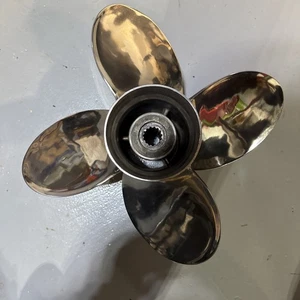 Mark 4  4 Blade Stainless Steel Prop 12.5” Diameter, 18P, 15 Spline - Bild 1 von 4