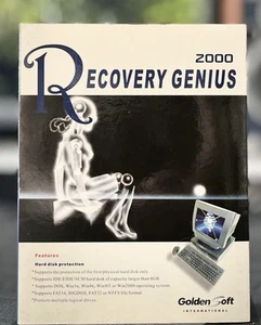 Recovery Genius 2000 Data Recovery Utility Tool PC WIN Golden Soft Software F SH - Picture 1 of 3