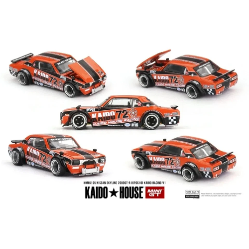 MINI GT 1/64 NISSAN SKYLINE 2000GT-R (KPGC10) KAIDO FUNCIONA V2 KHMG211 Foto 1 de 1