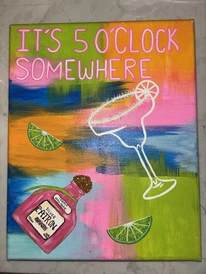 Pintura de barra decorativa pintada a mano Foto 1 de 2