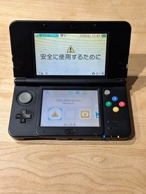 Nintendo New 3DS Black Console Tested Japanese ver