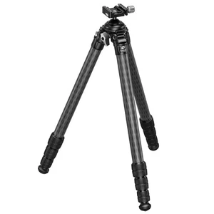 Trípode para exteriores Leofoto SK-324CX con cabezal de bola de control de perilla integrado, negro, SK - Imagen 1 de 6