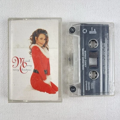 Merry Christmas by Mariah Carey (Audio Cassette, 1994) Good - Image 1 of 3