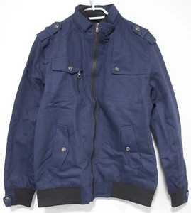 🧥 Jacke Blau Herren, Bomberjacke, Übergangsjacke 3XL 🧥 - Bild 1 von 4