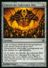 Shrine of blazing fury/Shrine of burning Rage | PL | New Phyrexia | Ger