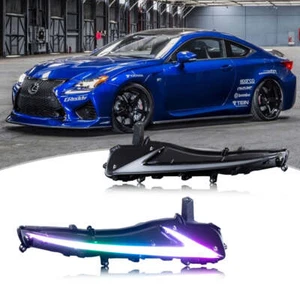 LED Daytime Running Lights RGB DRL For Lexus IS250 IS350 IS200t IS300 2017-2020 - Bild 1 von 9