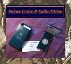 1990-P U.S. Mint Eisenhower Centennial Proof Silver Dollar w/ COA & OGP #3280 - Picture 1 of 14