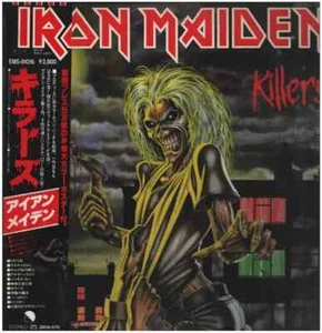 Iron Maiden Killers OBI + INSERT JAPAN NEAR MINT EMI Vinyl LP - Picture 1 of 1