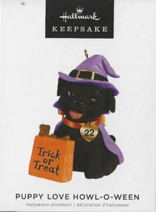 Hallmark Keepsake 2022 Puppy Love Howl-O-Ween Halloween Ornament NEW in Box - Picture 1 of 2