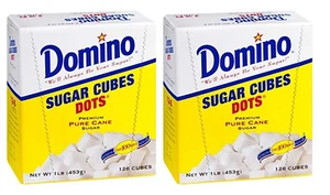 Domino Sugar Cubes Dots - 126 Cubes [2-Pack] - Picture 1 of 2