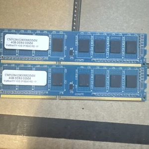 Ramaxel 8GB (2x4GB) Desktop Memory Ram RMR5030ME68F9F-1600 - Picture 1 of 2