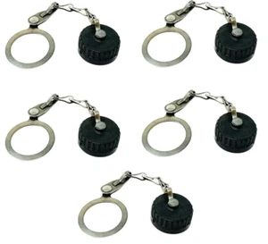 ESC MS3181-14NA Size 14 Mil Spec Dust Cap Protective Receptacle Cover, 5 Pcs - Picture 1 of 10