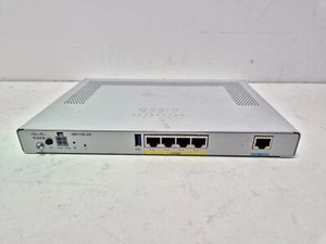 CISCO ISR1100-4G + CUBO DE ALIMENTACIÓN. GARANTÍA DE 90 DÍAS. ENVÍO GRATIS REINO UNIDO - Imagen 1 de 2
