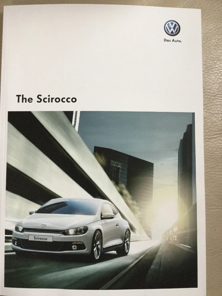 Volkswagen VW Scirocco Car Brochure - July 2009 - Image 1 of 1